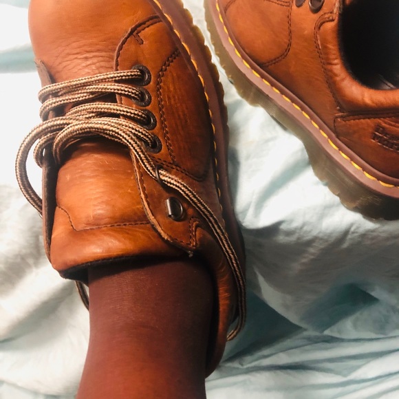 Dr Martens brown leather unisex 👞 - Picture 6 of 8